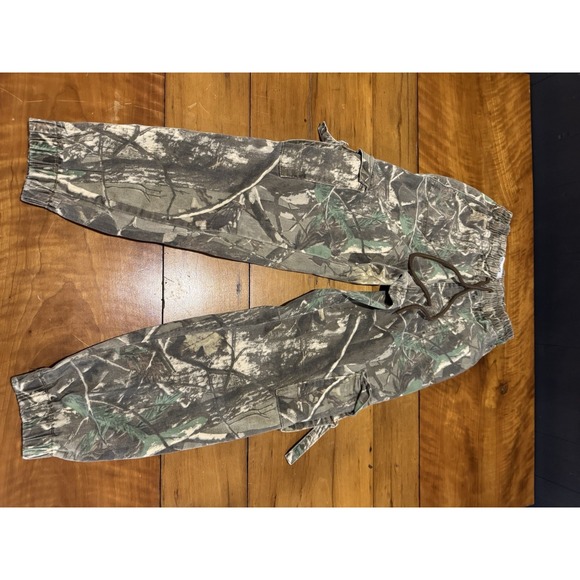 Telepatia Camo Cargo Pants Tree Print Size 1/25 Hunting Jogger - Picture 2 of 7